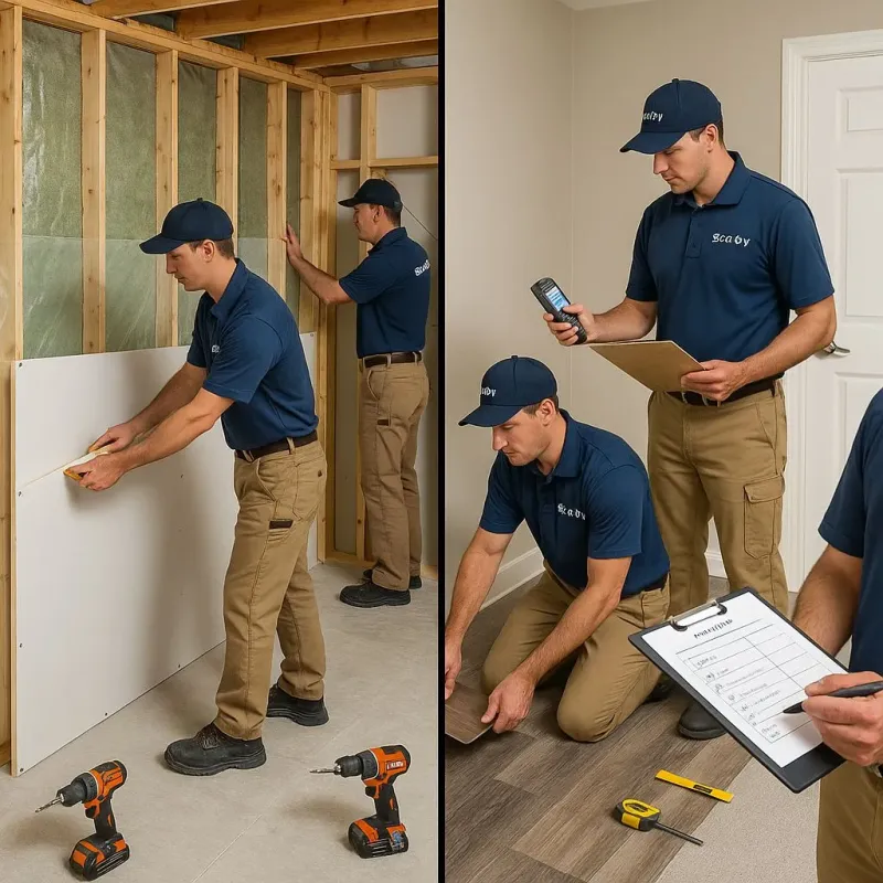 Repairs and Reconstruction process in Alamo, CA
