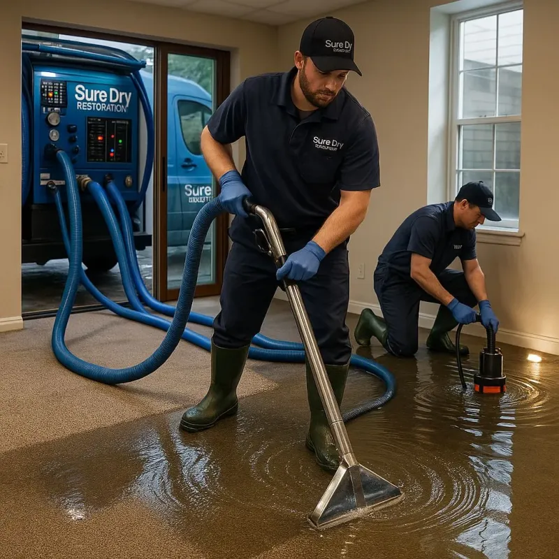 Water Extraction and Removal process in Alamo, CA